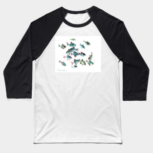 Tiger Barb Aquarium Fish Baseball T-Shirt